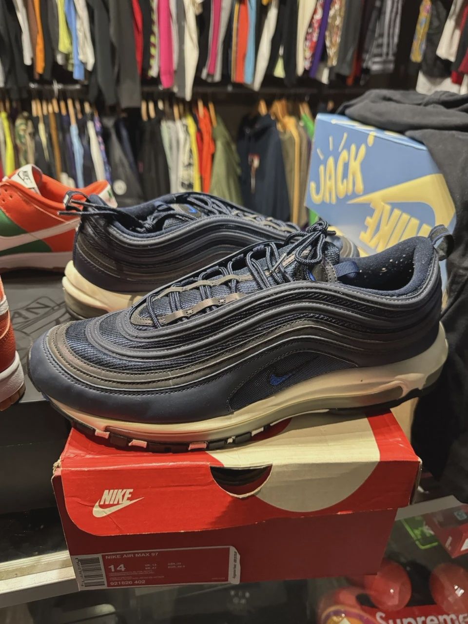 Nike Air Max 97 Obsidian • Pre-Owned [8914]