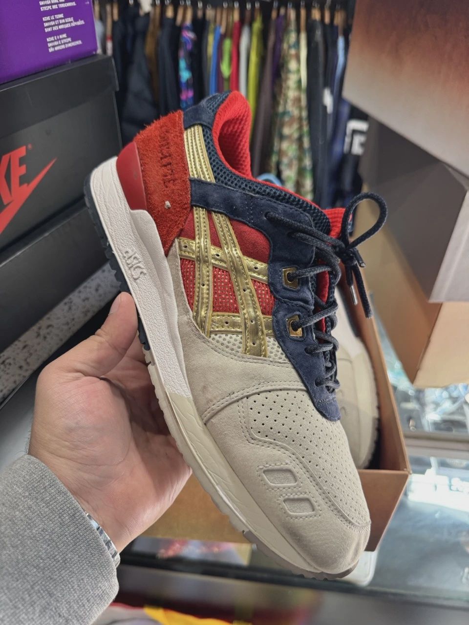 ASICS Gel-Lyte III Concepts Boston Tea Party (Special Box) • Pre-Owned [7490]