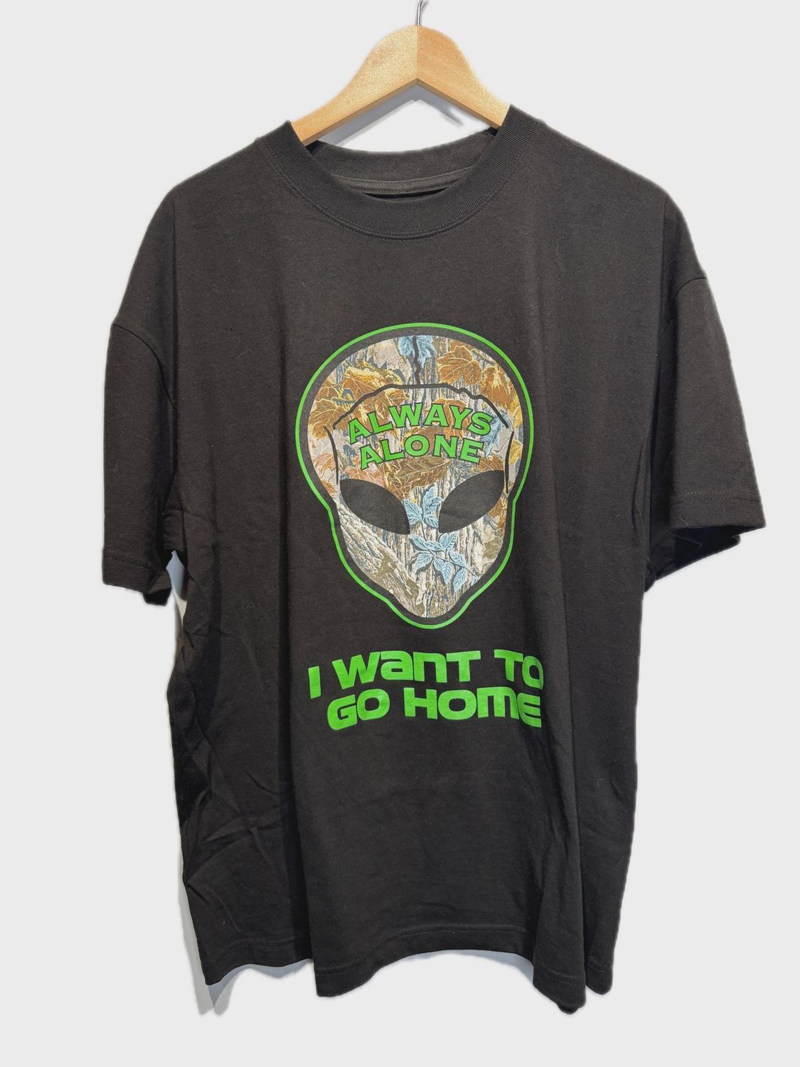 ASSC Always Alone Martian Tee Black size XL • Pre-Owned [4370]