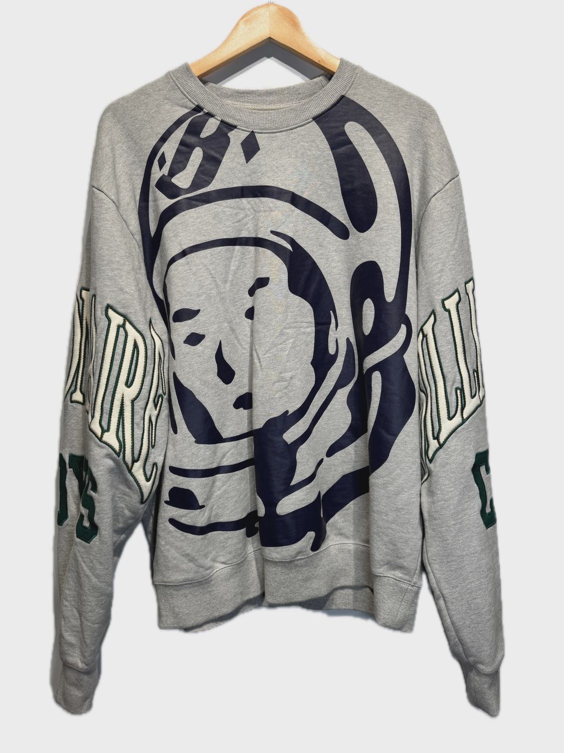 Billionaire Boys Club Big Face Grey Crewneck size XL • Pre-Owned [9626]