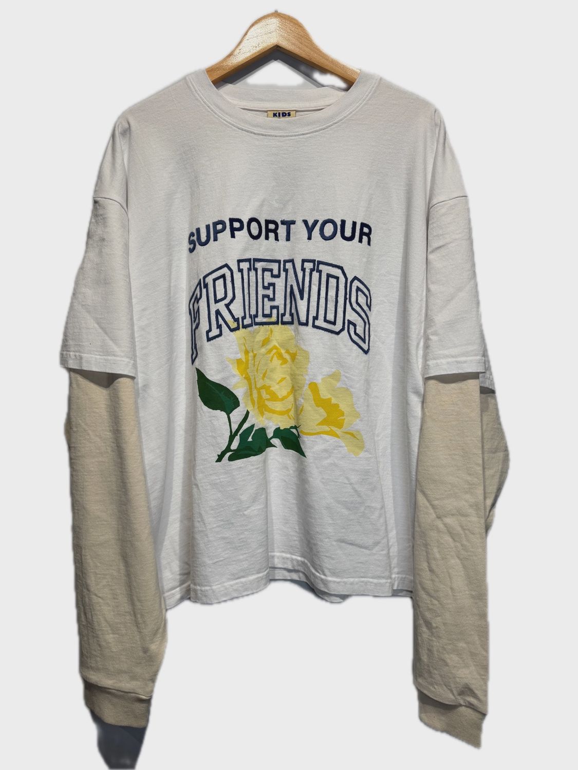 Kids Of Immigrants Support Your Friends Long Sleeve size XXL • Brand New [6952]