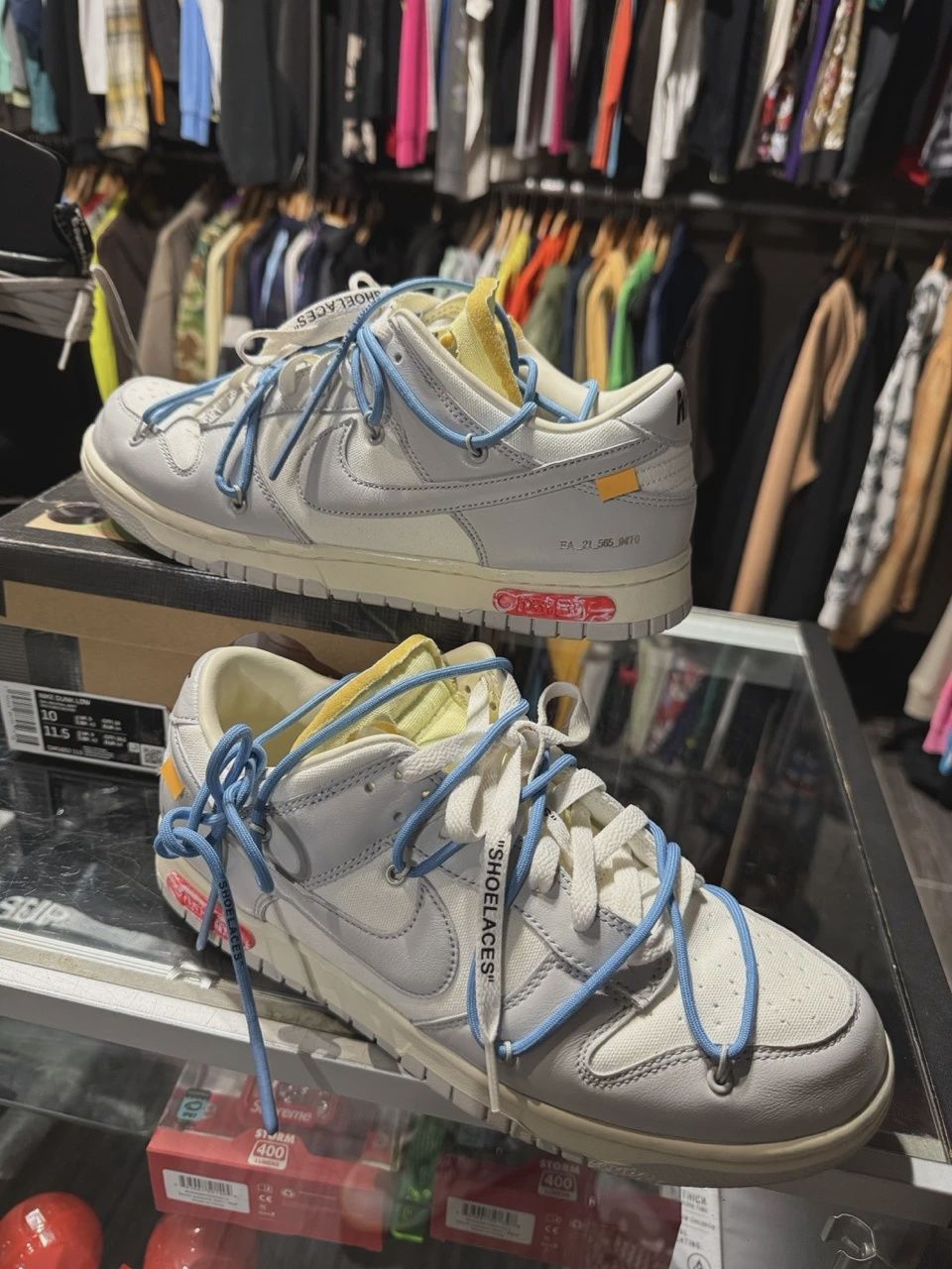 Nike Dunk Low Off-White Lot 5 • Pre-Owned [5300]