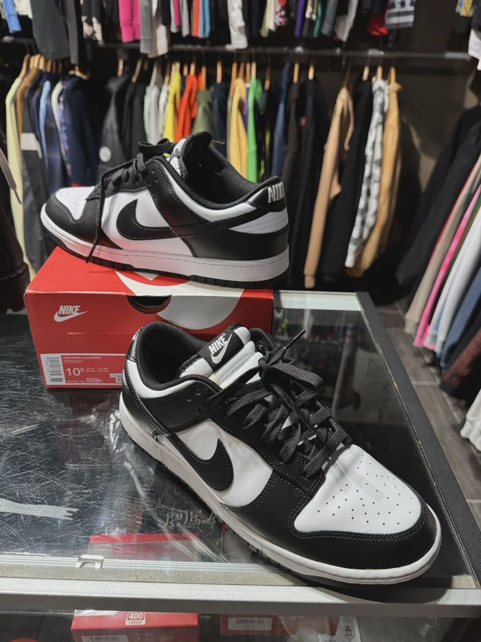Nike Dunk Low Retro White Black Panda • Pre-Owned [5698]