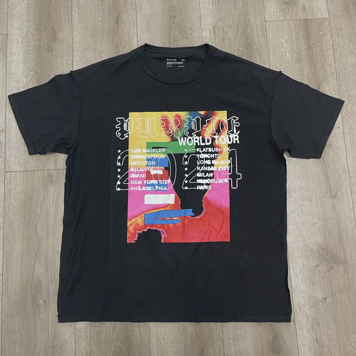 Purple Brand World Tour Tee • Brand New [0621]