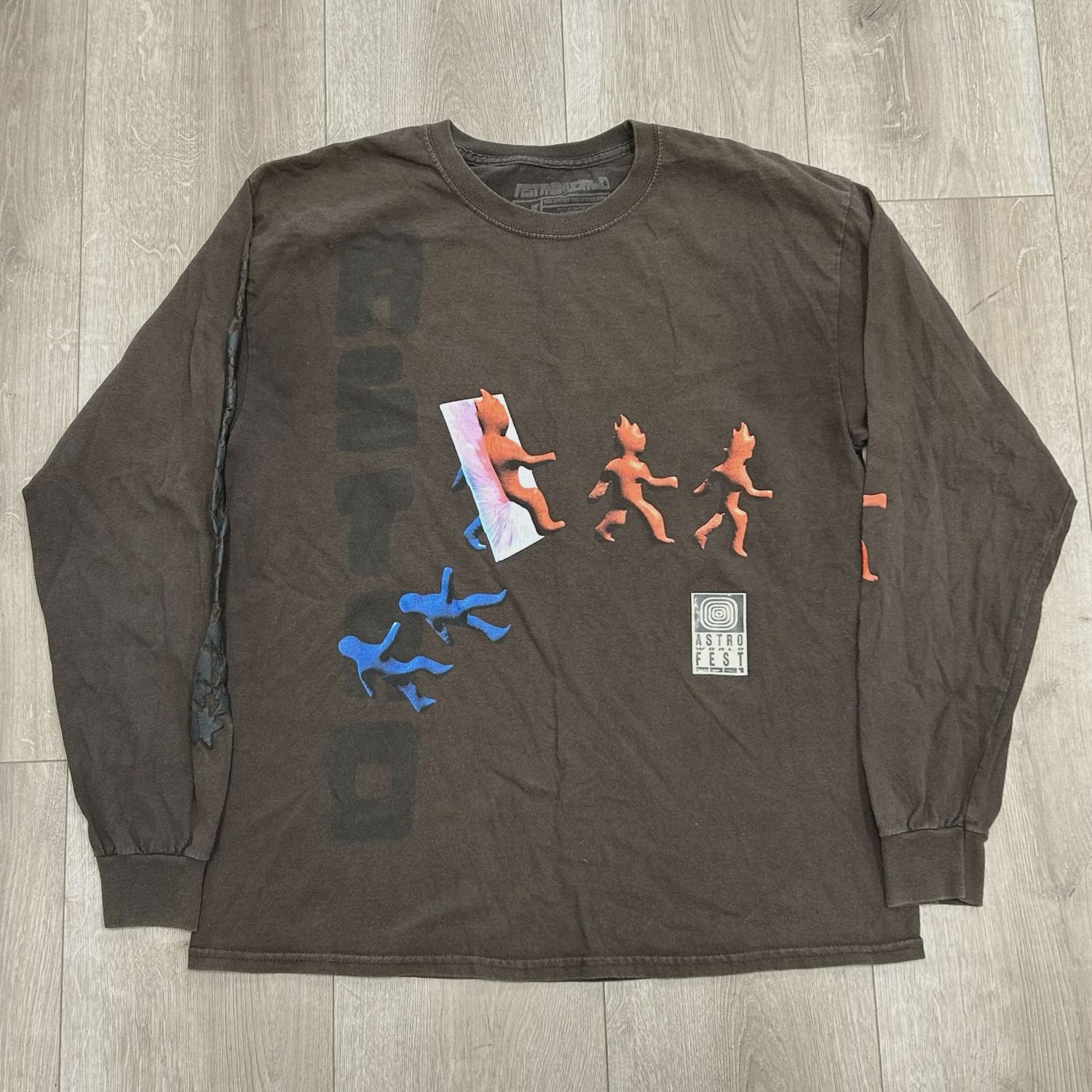 Travis Scott Otherside Long-Sleeve T-shirt • Pre-Owned [2712]