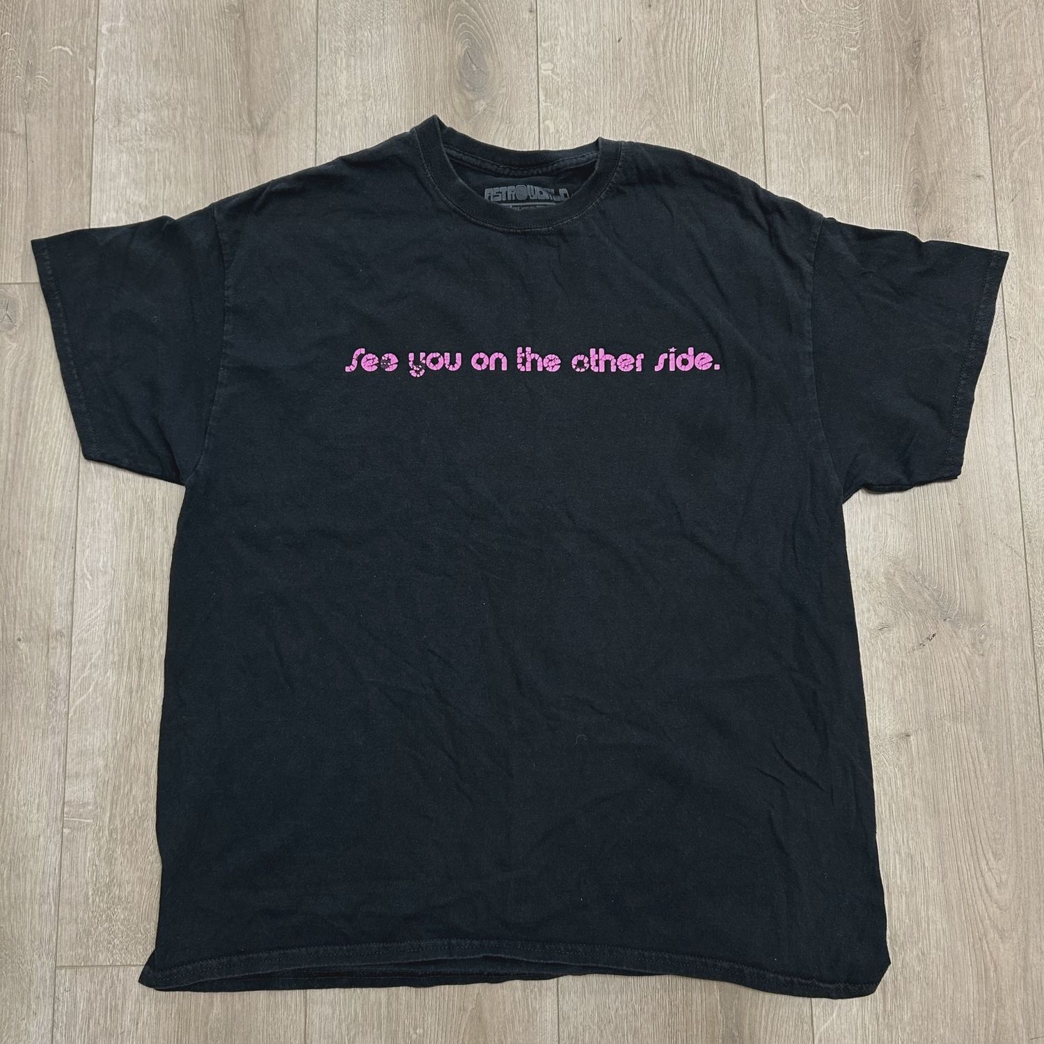 Cactus Jack by Travis Scott Lollipop Tee 'Black' • Pre-Owned [9791]