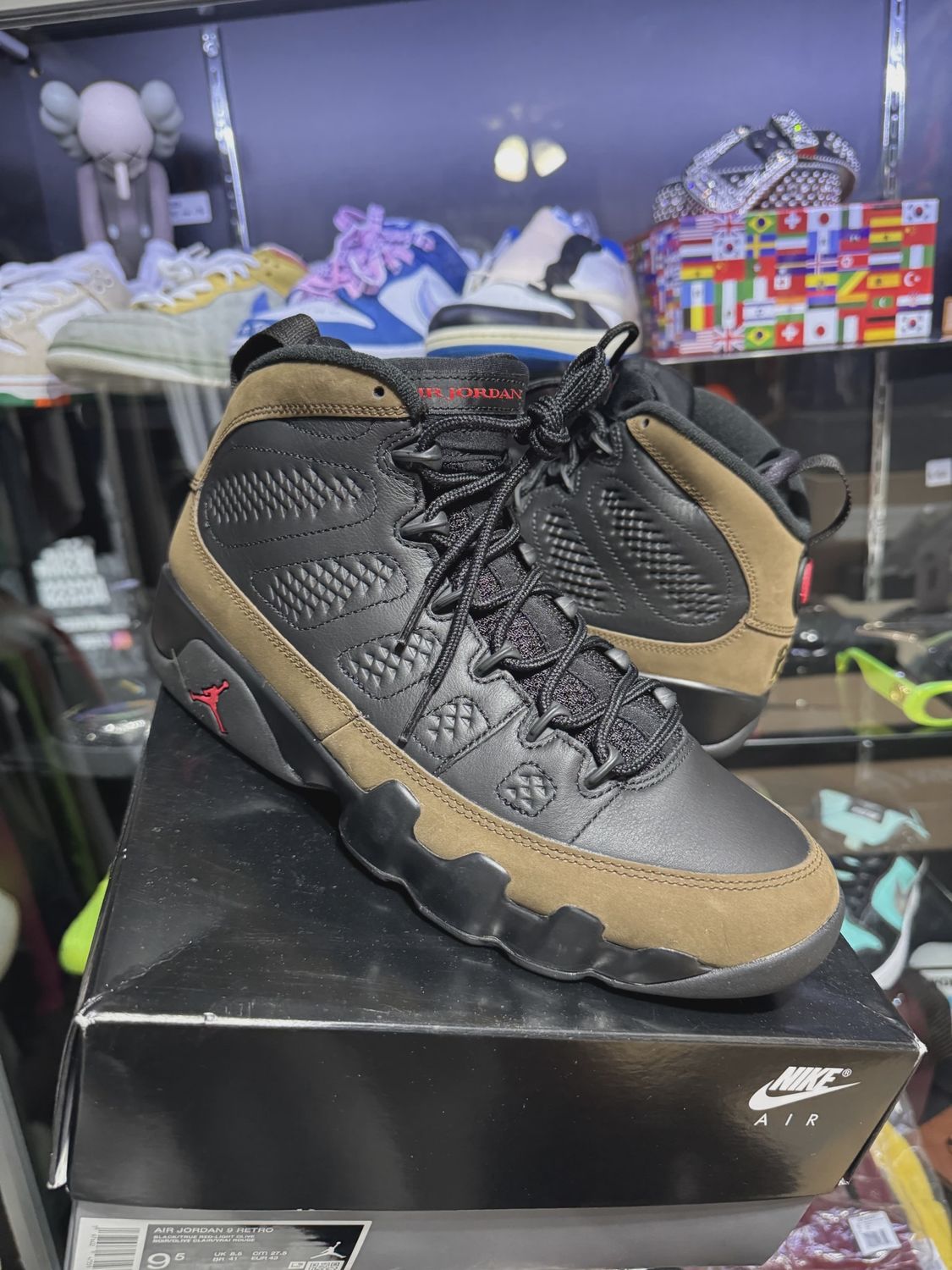Jordan 9 Retro Olive (2024) • Pre-Owned [8408]