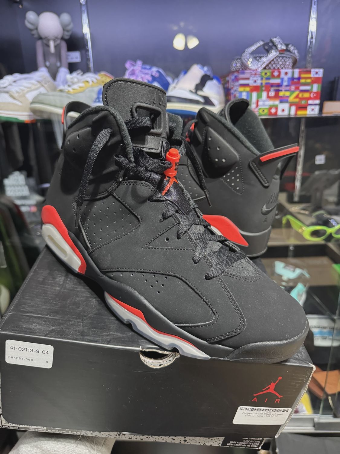 Air Jordan 6 Retro Black Infrared (2019) • Pre-Owned [2533]