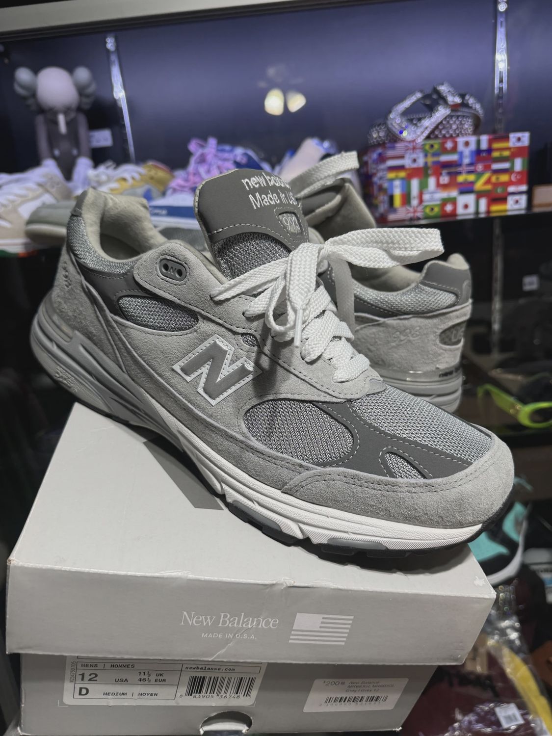 New Balance 993 MiUSA Grey • Pre-Owned [0020]