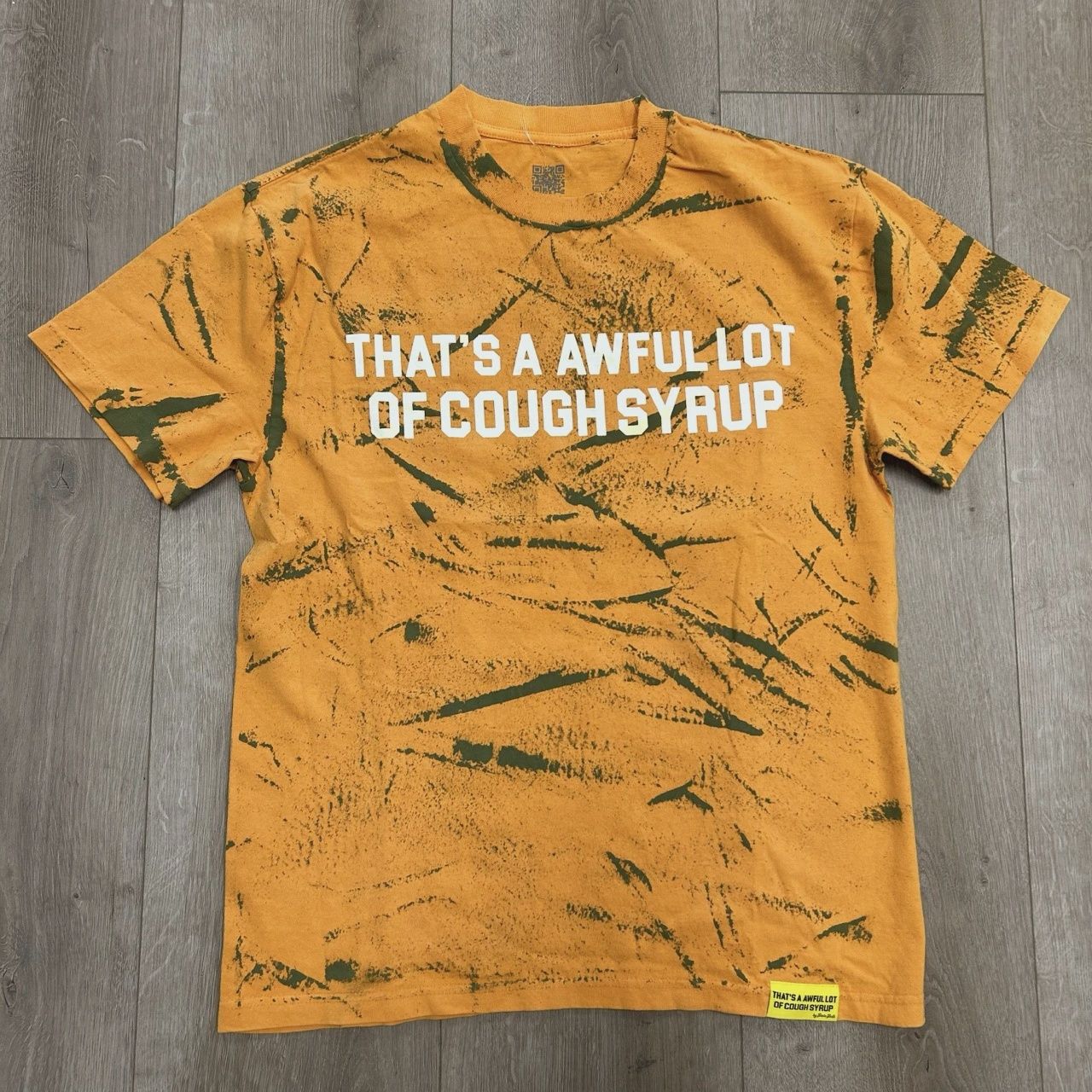 ALOCS Graphic t-shirt Orange • Brand New [2828]