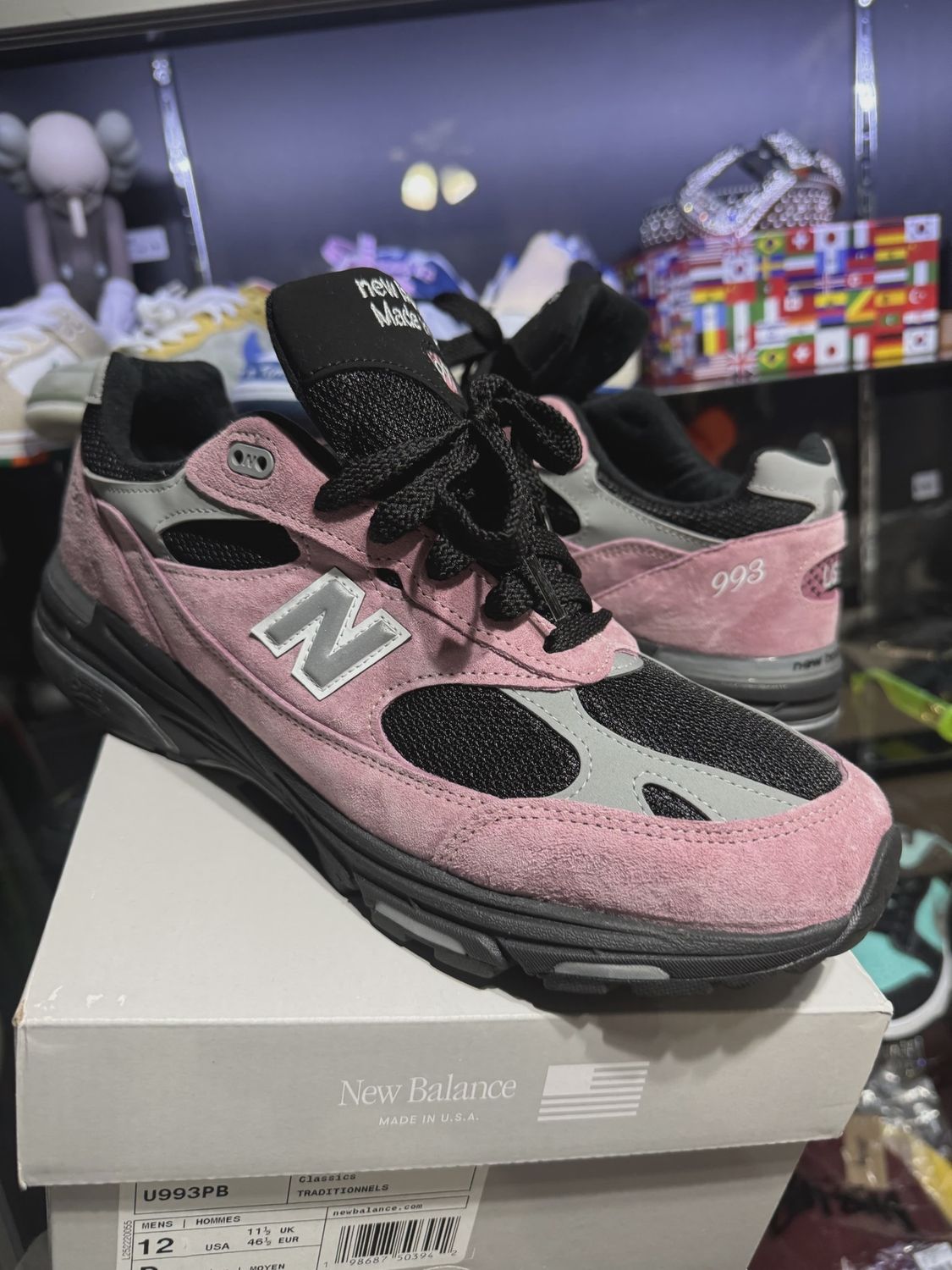 New Balance 993 MiUSA Pink Taffy • Pre-Owned [1282]