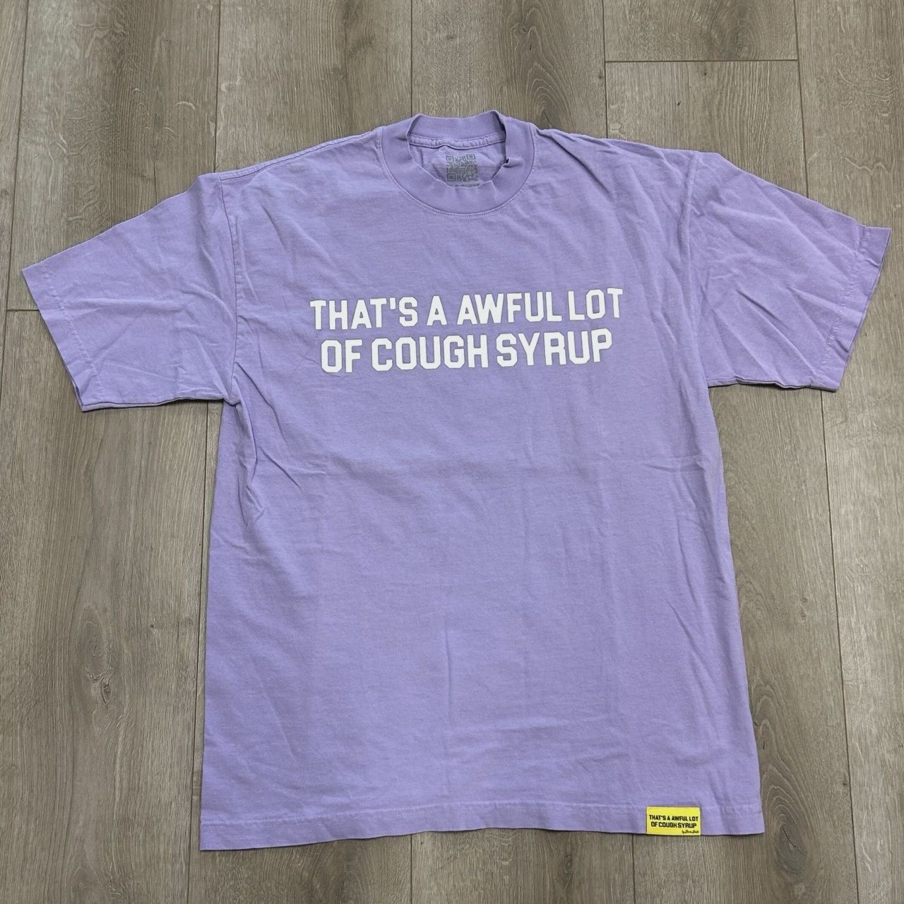 ALOCS Purple Graphic T-shirt  • Brand New [4064]