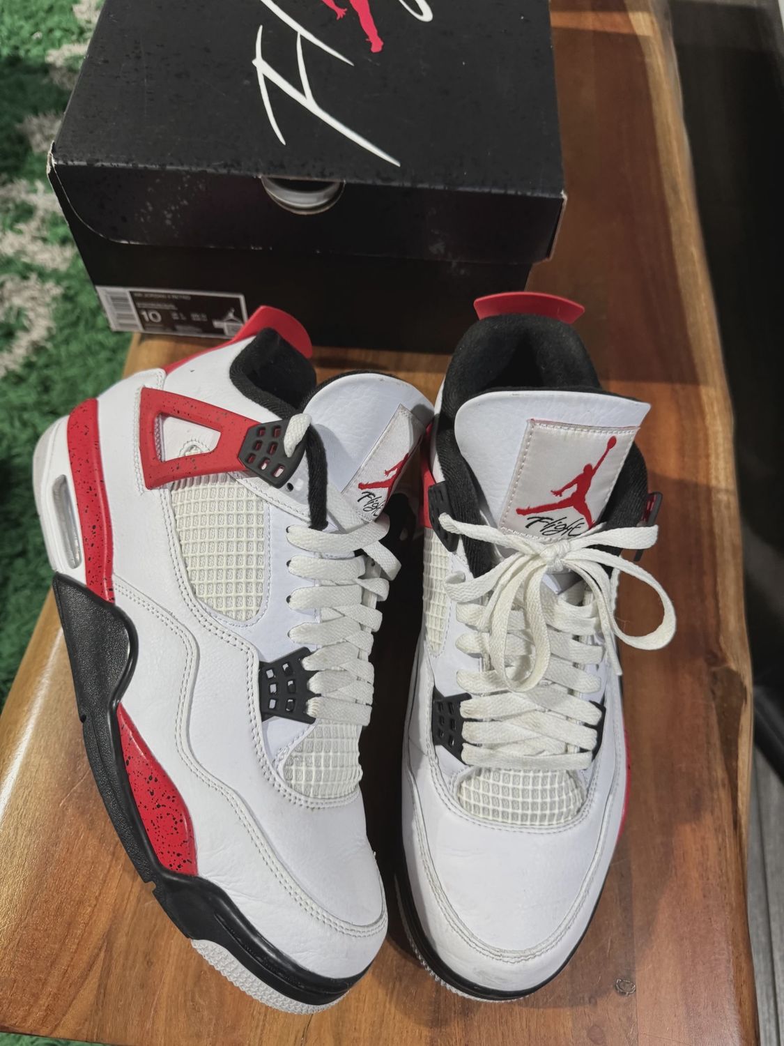 Air Jordan 4 Retro Red Cement • Pre-Owned [4691]