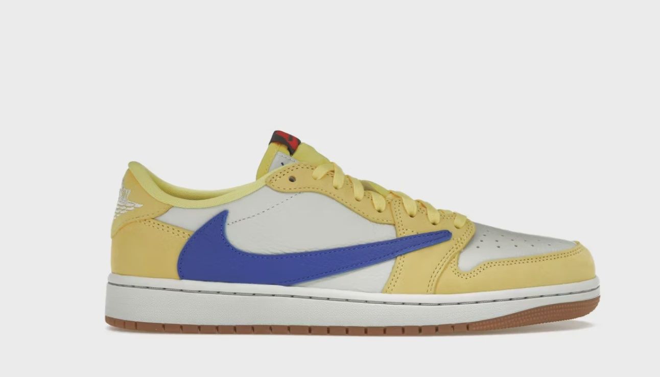 Air Jordan 1 Retro Low Original SP Travis Scott Canary (Women's) • Brand New [9862]