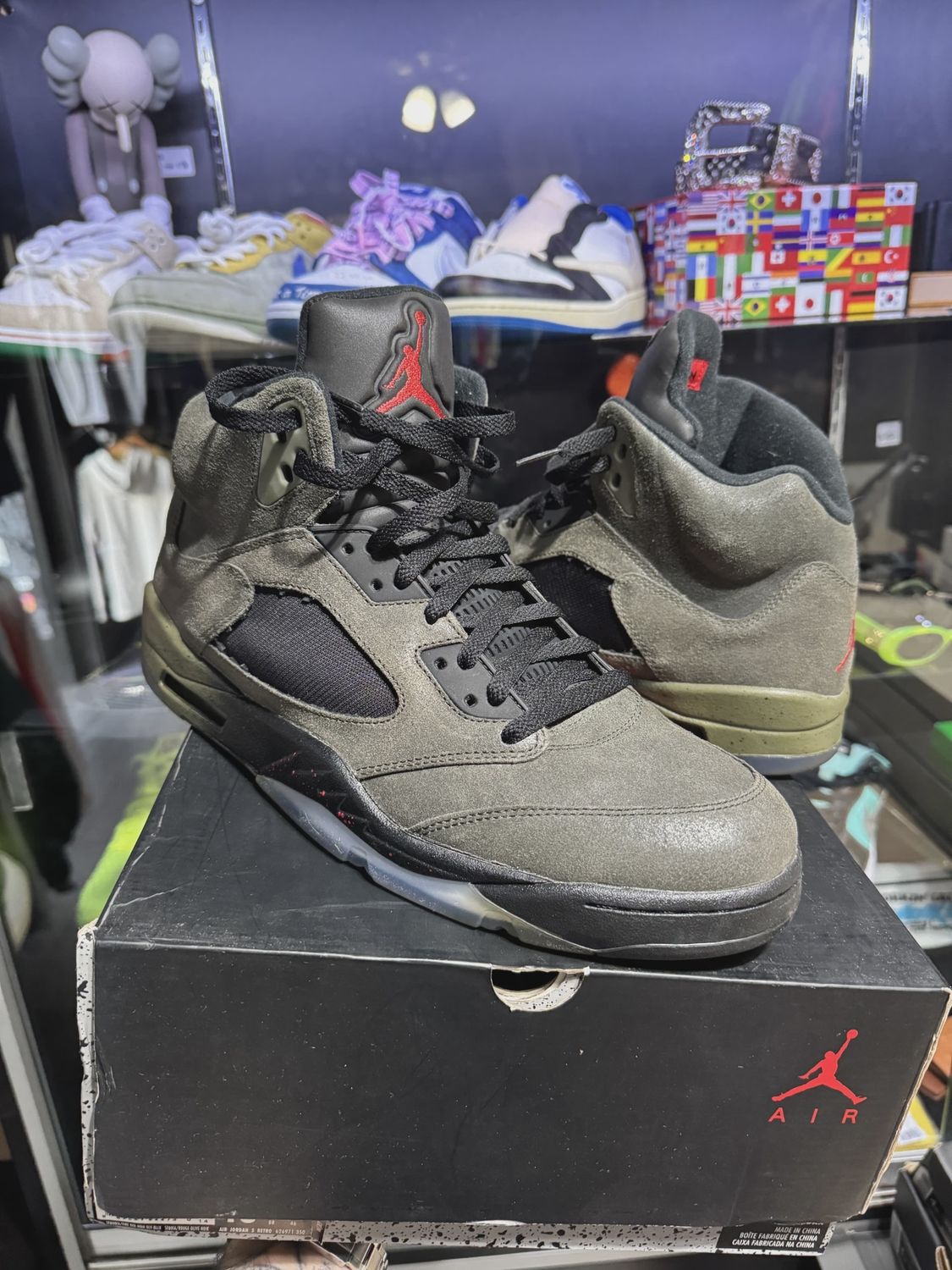 Air Jordan 5 Retro Fear Pack (Damaged) • Pre-Owned [9606]