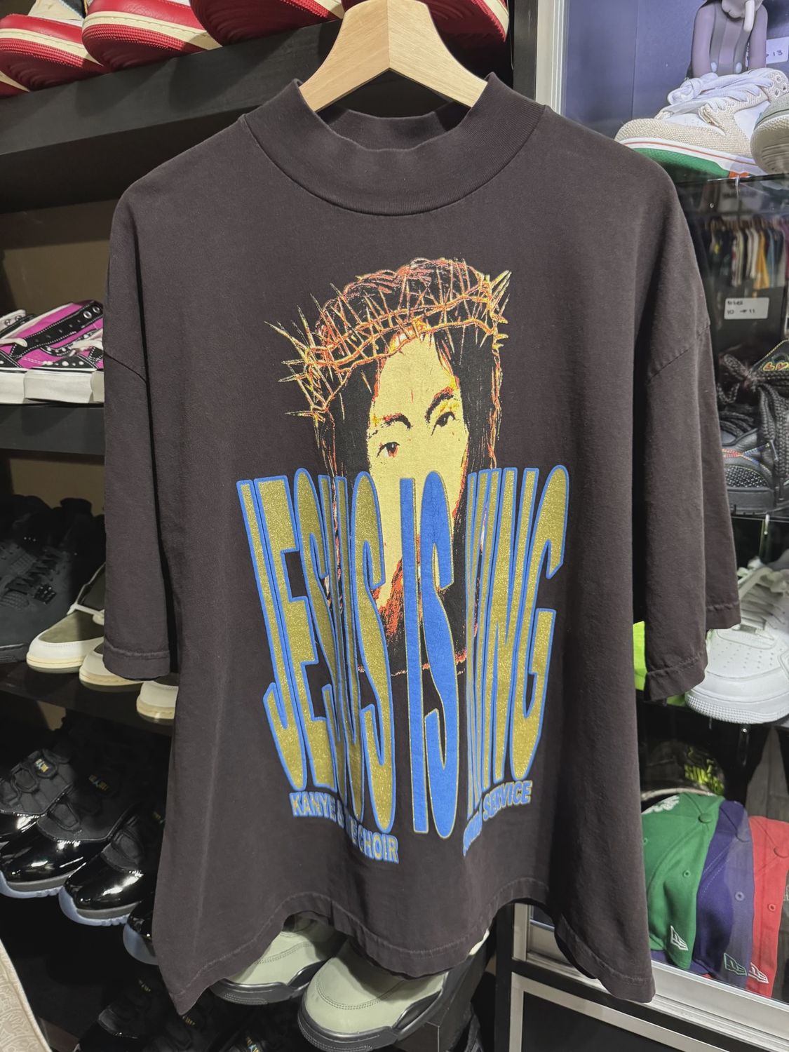Yeezy Sunday Service Jesus Is King Black Tee • Pre-Owned [0234]