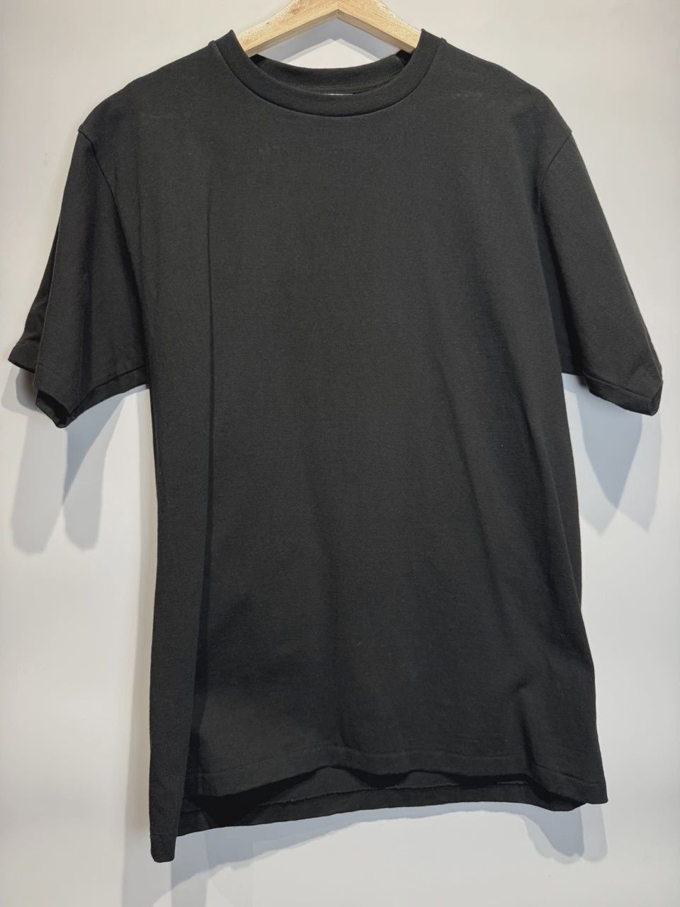 Bape Forest Camo Manhunt Logo Tee Black • Pre-Owned [5210]