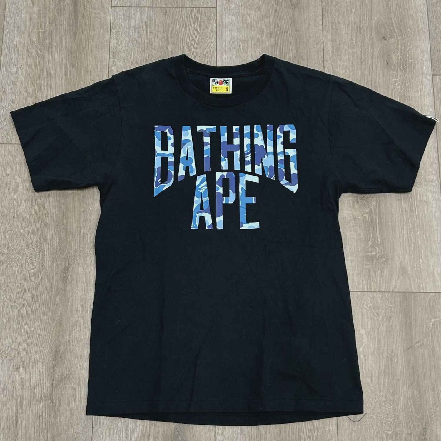 BAPE ABC Camo NYC Logo Tee • Pre-Owned [1180]