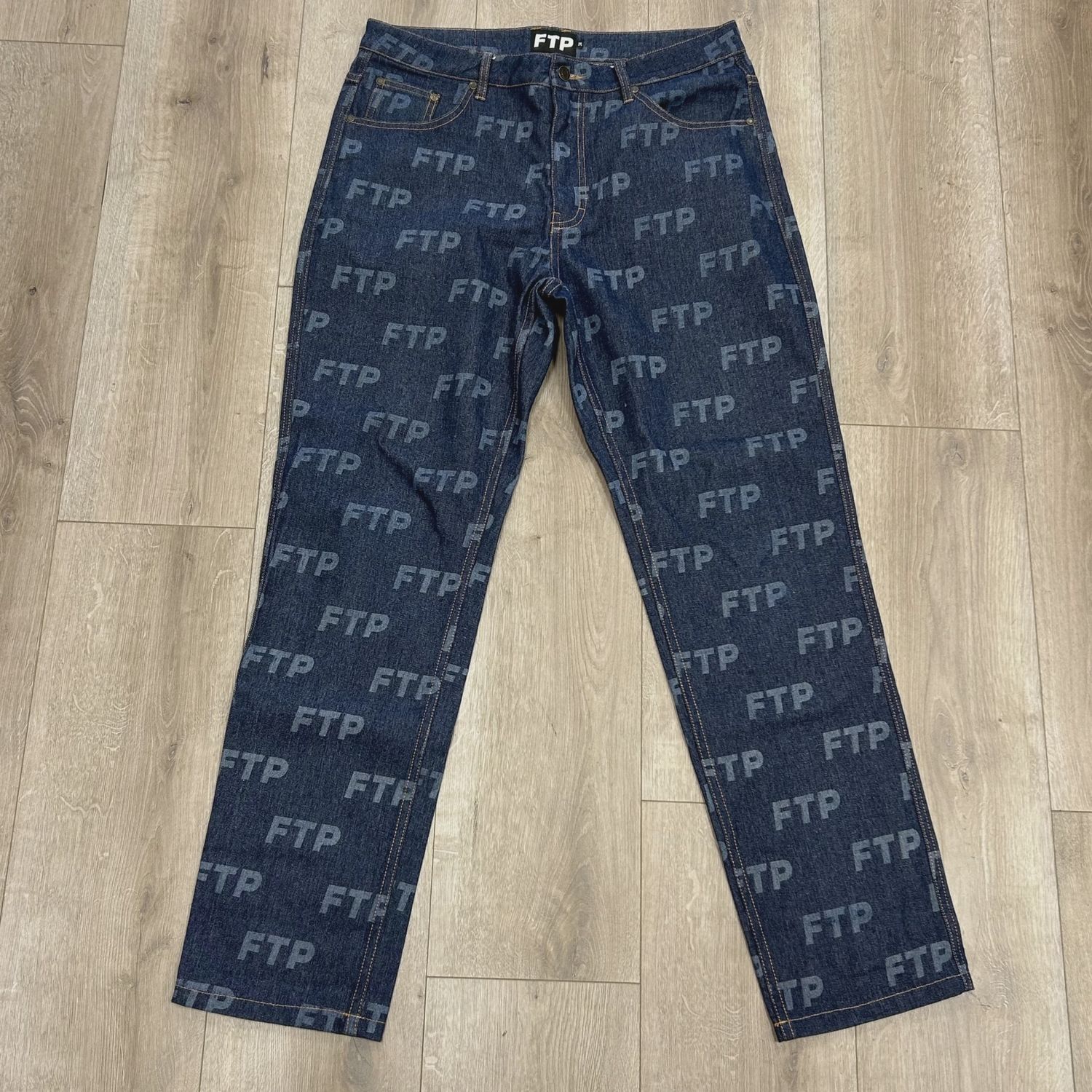 FTP All Over Denim Pant (FW21) Indigo • Pre-Owned [5114]