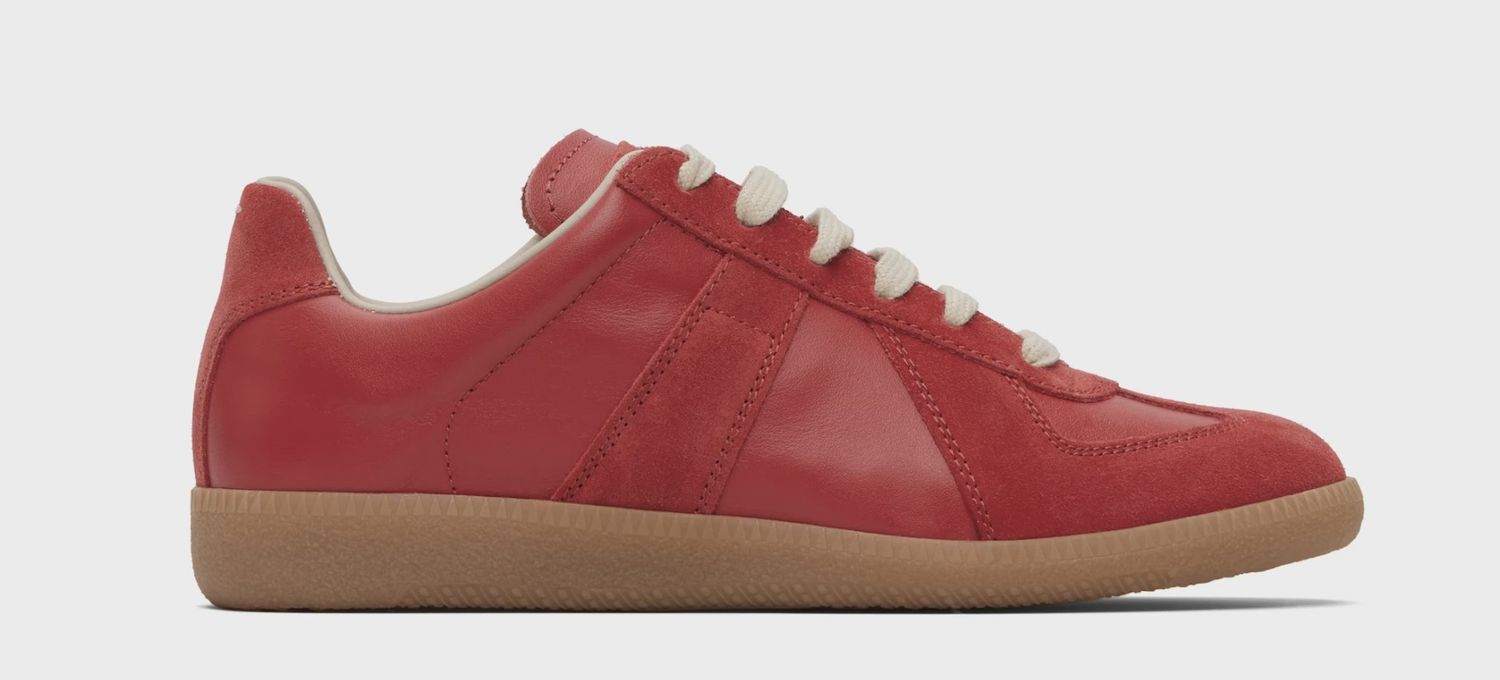 Maison Margiela Red Replica Sneakers • Brand New [4477]