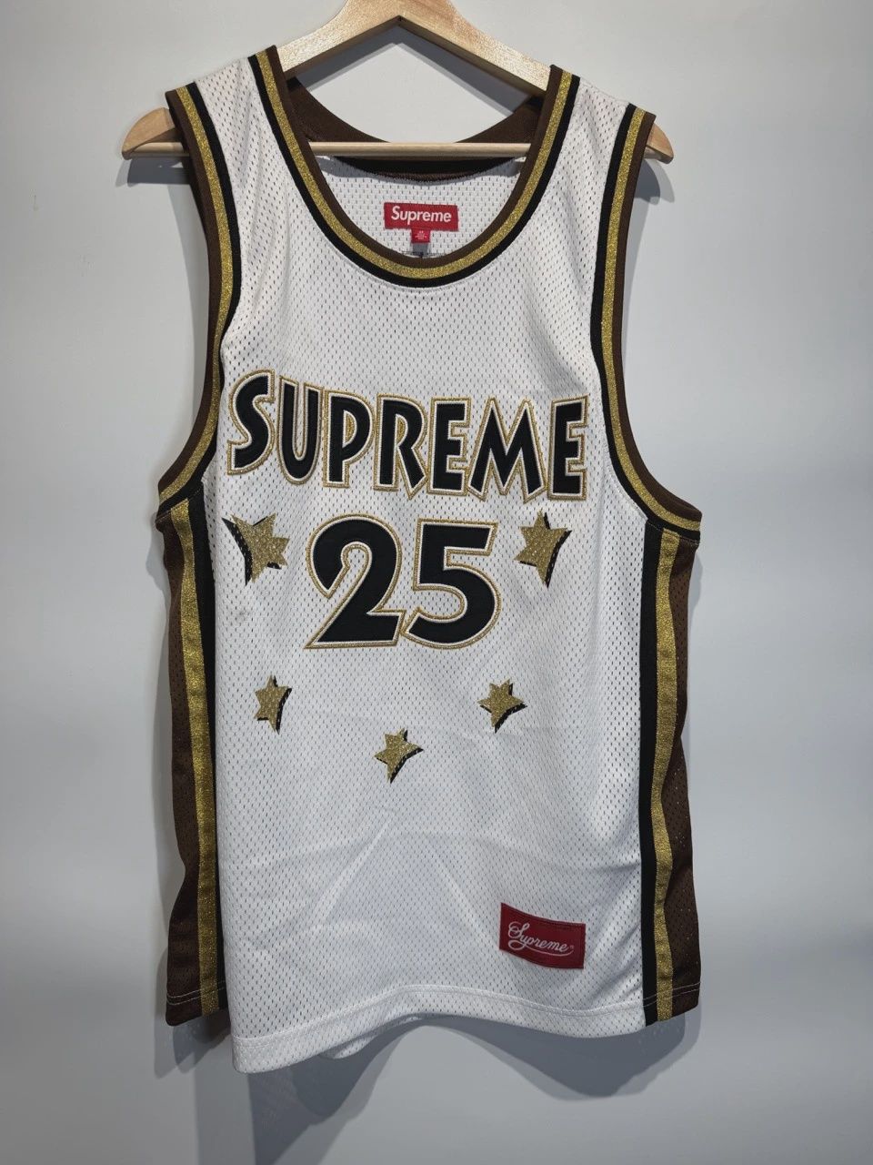 Supreme All Star Basketball tank top • Pre-Owned [6848], Clothing Size: M, Product Condition: Pre-Owned