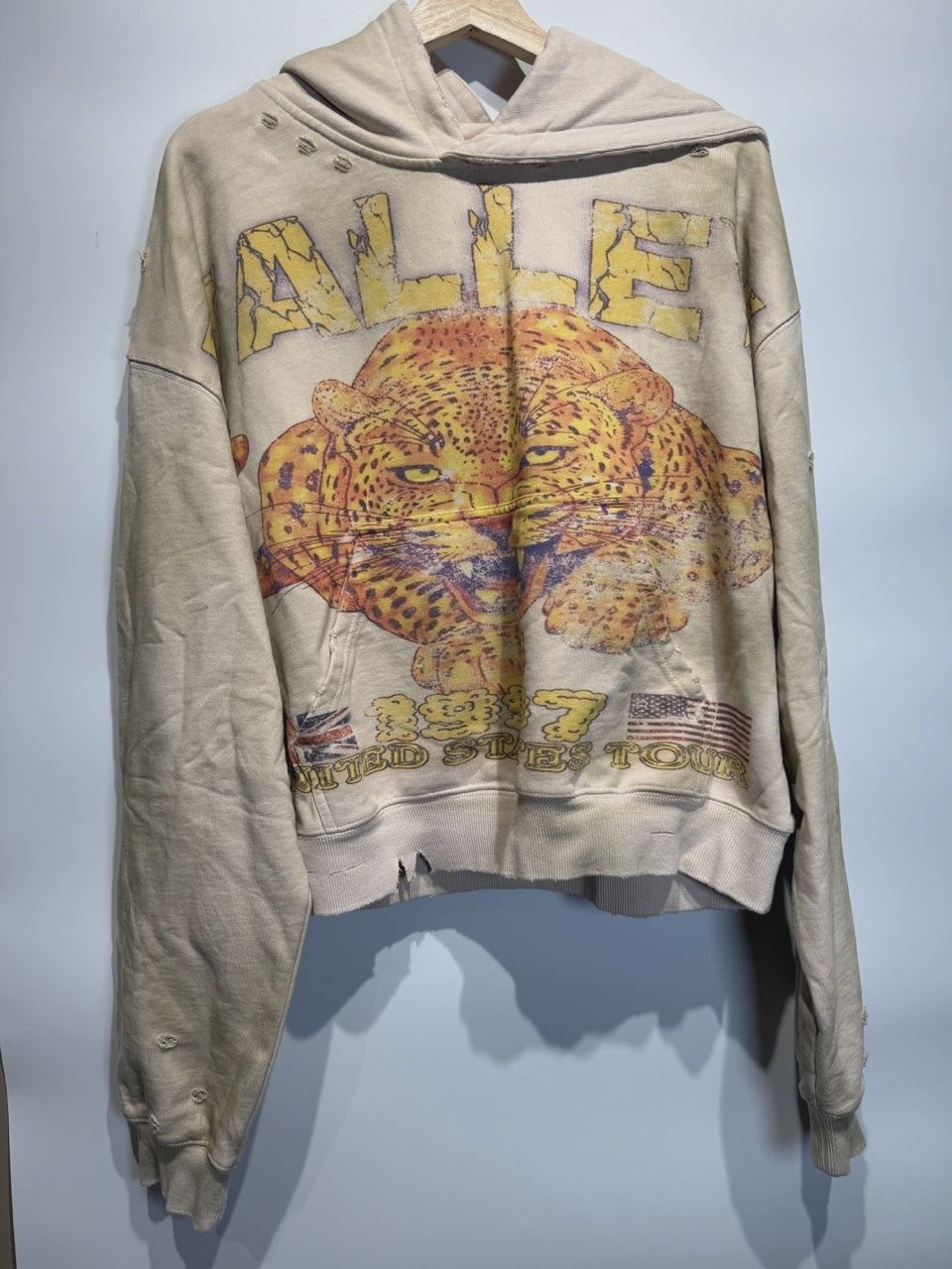 Vale Forever Cheetah Pullover Hoodie 'Tan' • Brand New [4685], Clothing Size: M, Product Condition: Brand New