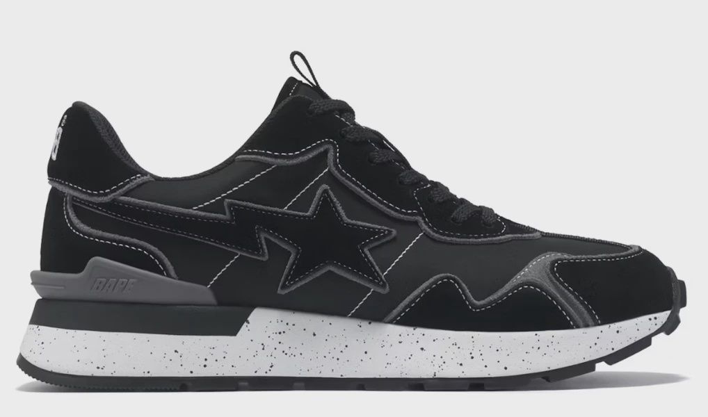 A Bathing Ape Road Sta Express #1 Black Grey • Brand New [5634]