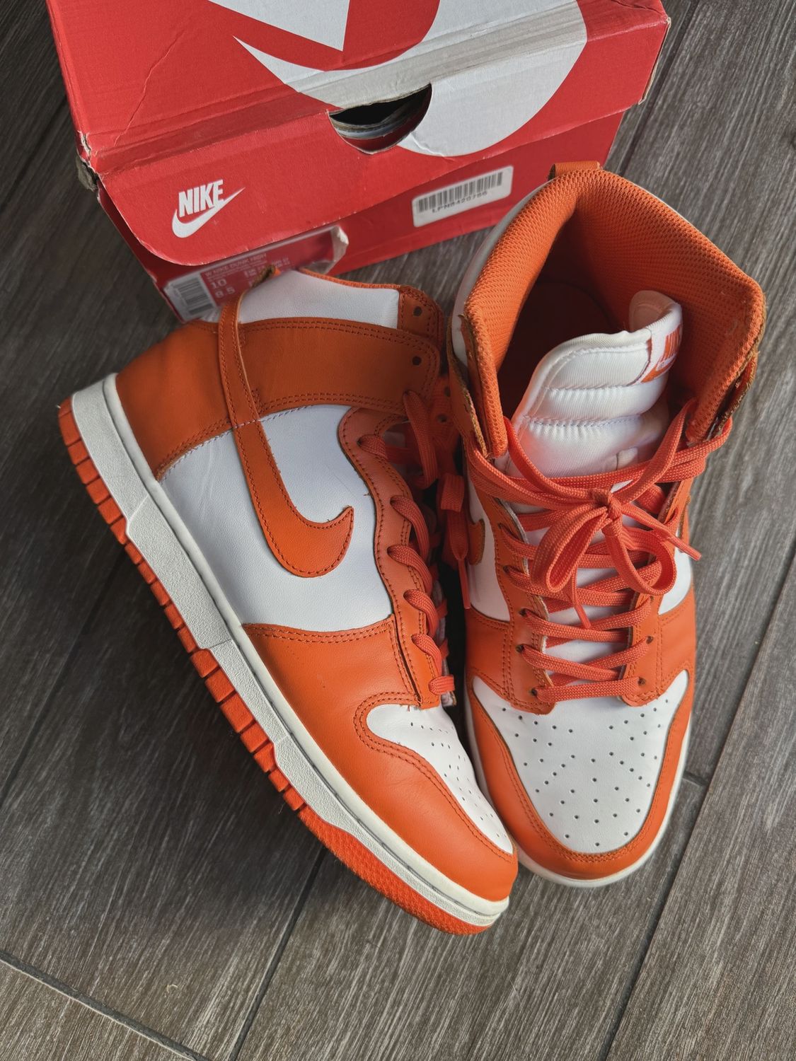 Nike Dunk High Syracuse (2021) (Women's) • Pre-Owned [7751]