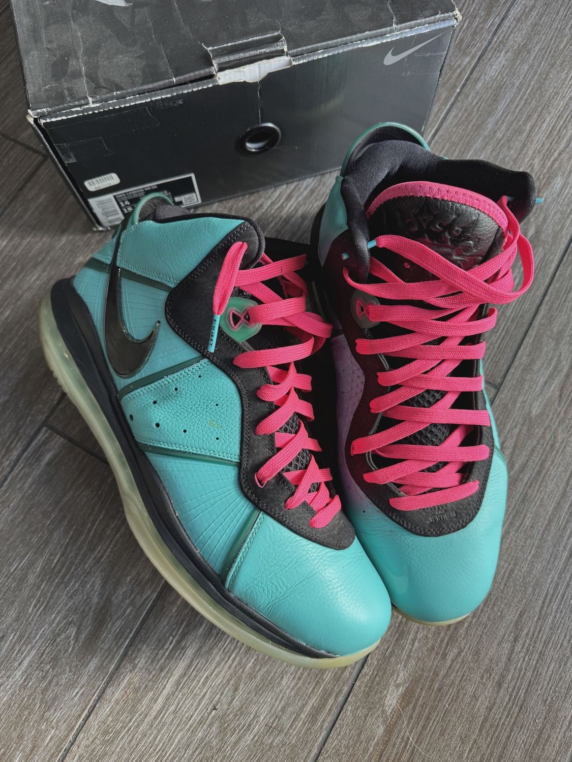 Nike LeBron 8 South Beach (2021) • Pre-Owned [7743]