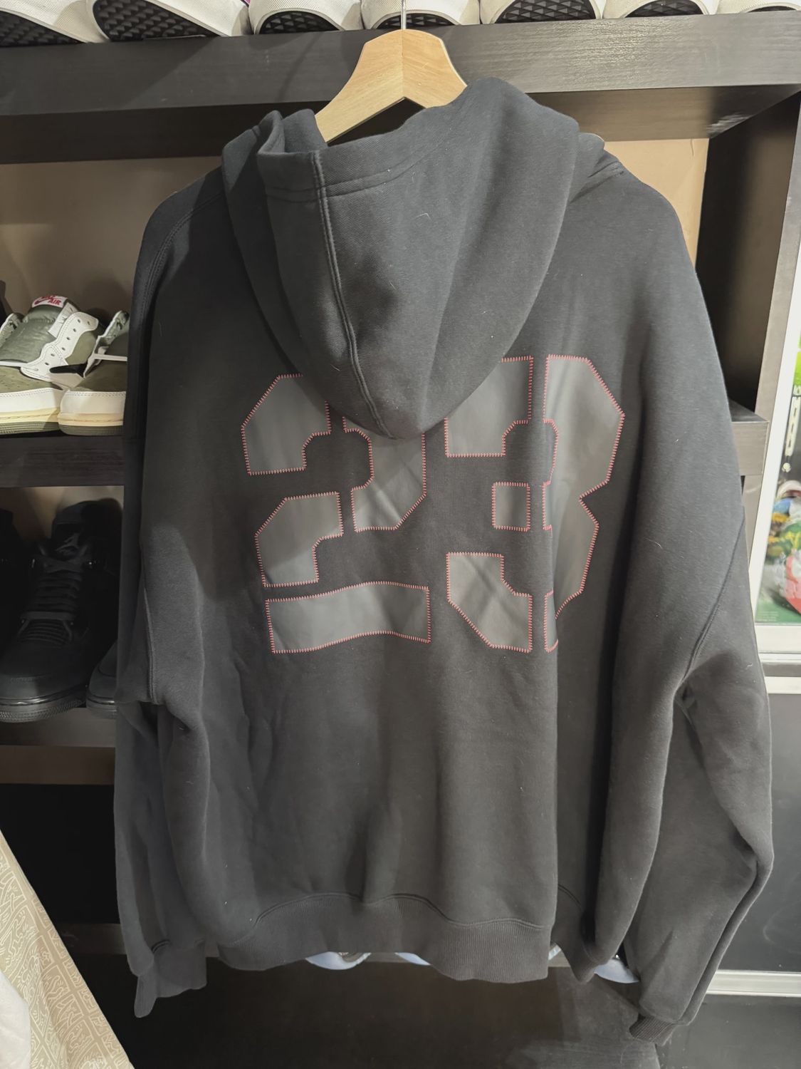 Jordan 23 Black Hoodie XL • Brand New [6880]