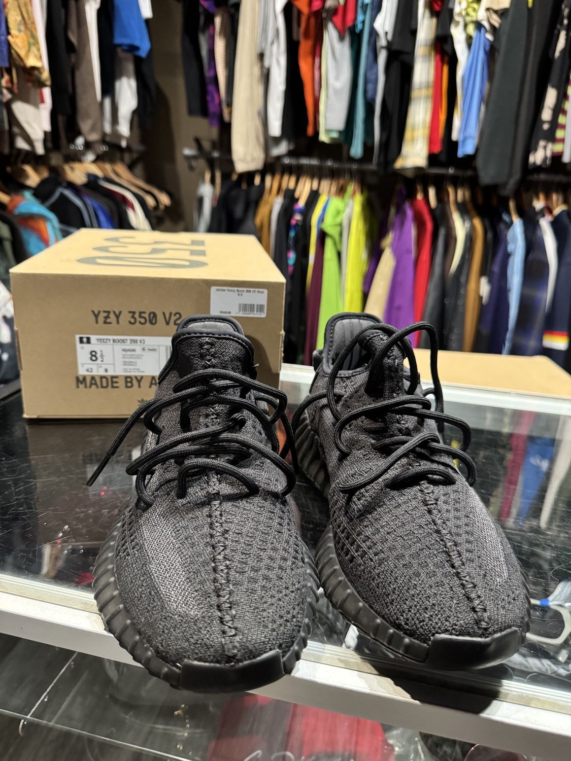 adidas Yeezy Boost 350 V2 Onyx • Pre-Owned [1418]