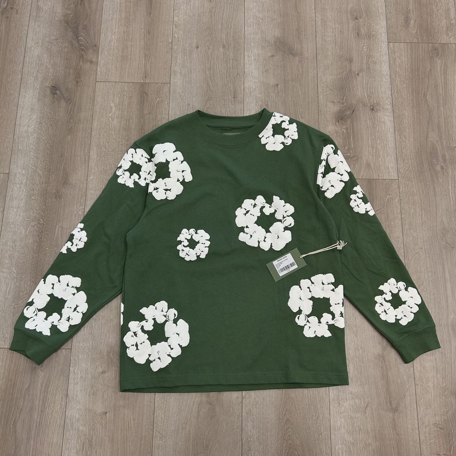 Denim Tears Wreath Long Sleeve Green • New [2251]