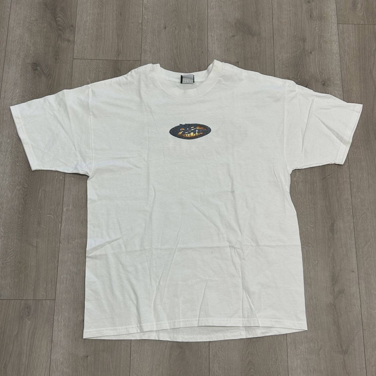 Vintage No Fear White Tee  • Pre-Owned [7561]