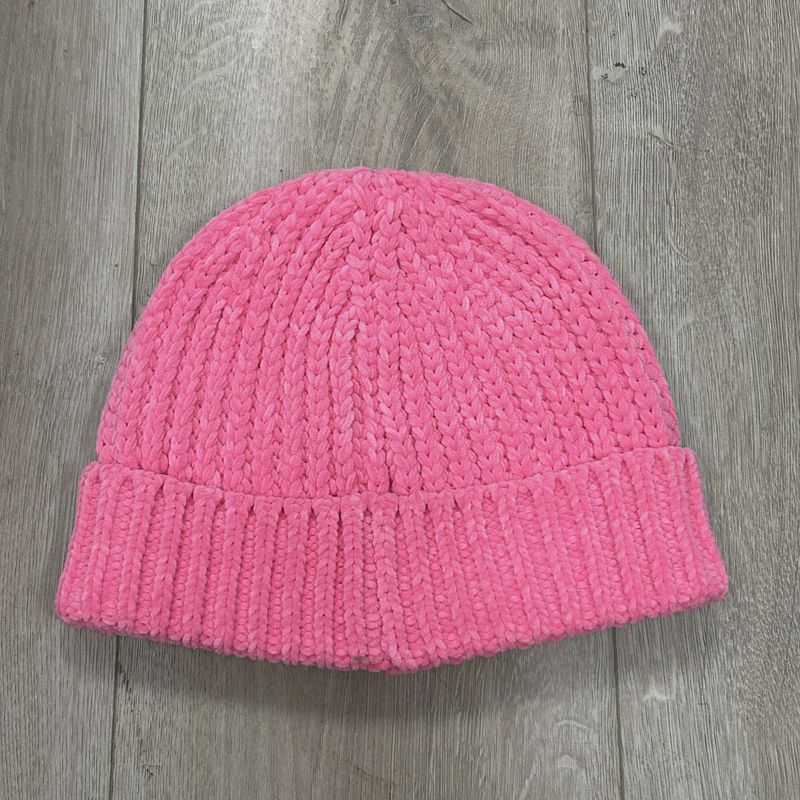 Bottega Veneta Pink Chenille beanie • Brand New [2454]