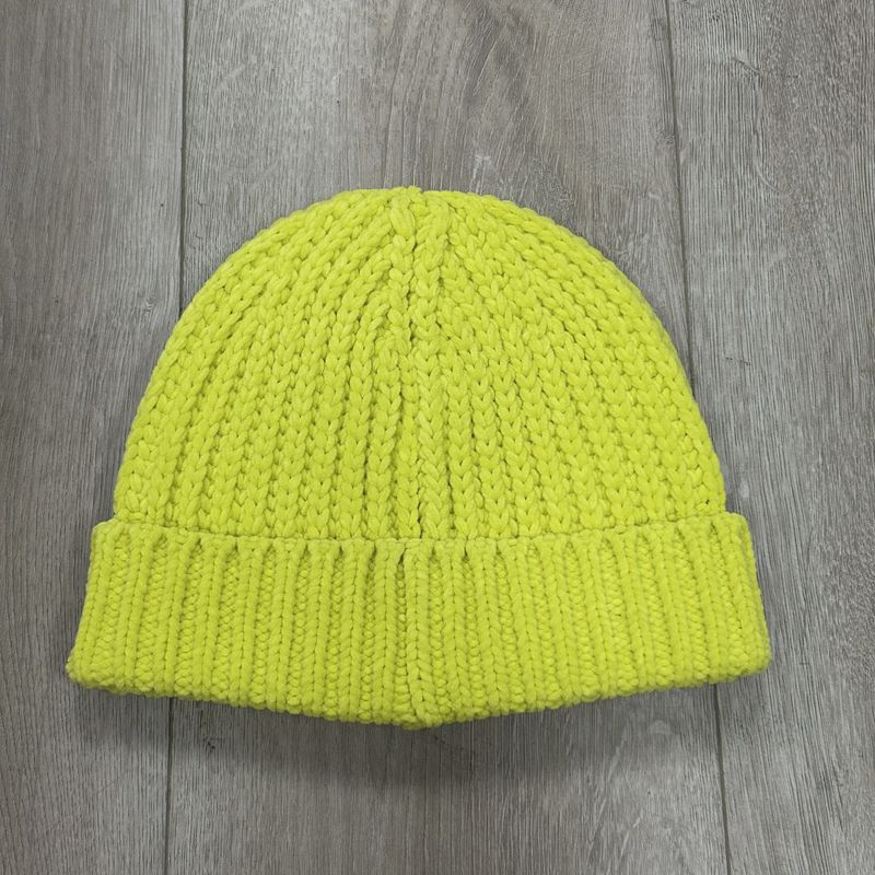 Bottega Veneta Yellow Chenille beanie • Brand New [5373]