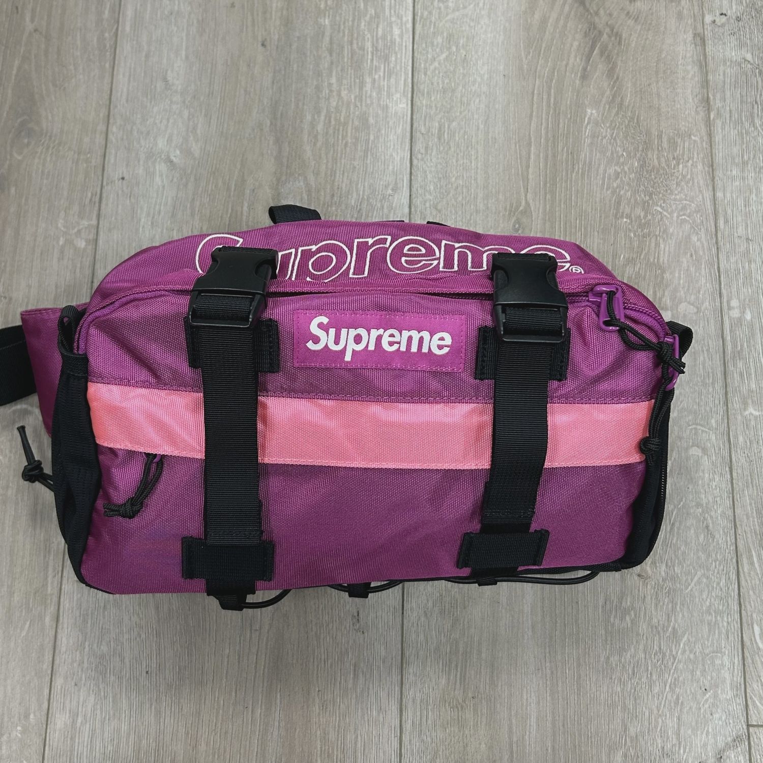 Supreme Waist Bag (FW19) Magenta • Brand New [8577]