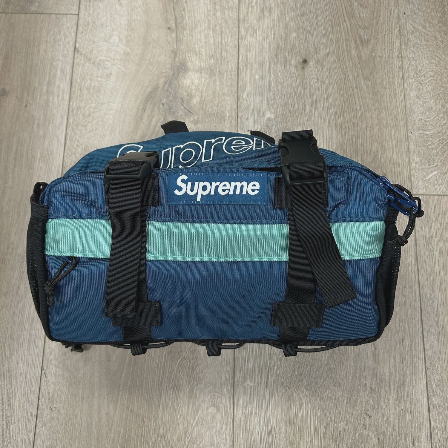 Supreme Waist Bag (FW19) Dark Teal • Brand New [1785]