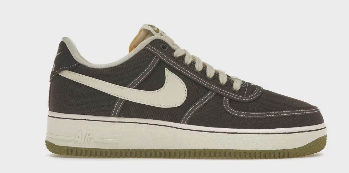 Nike Air Force 1 Low '07 PRM Canvas Baroque Brown • Brand New [7446]