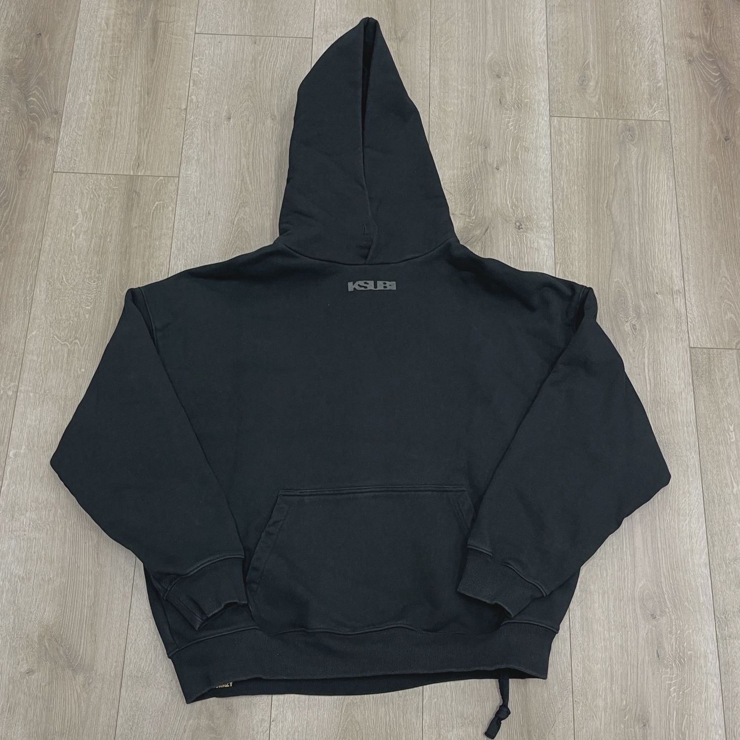 Ksubi sott ekcess hoodie jet black • Pre-Owned [9107]