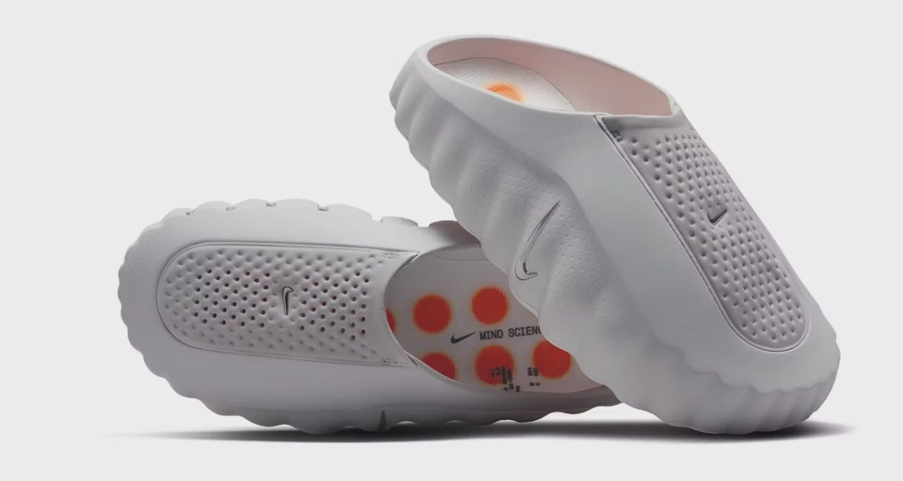 Nike Mind 001 Slide Light Smoke Grey (Women's) • Brand New [8963]