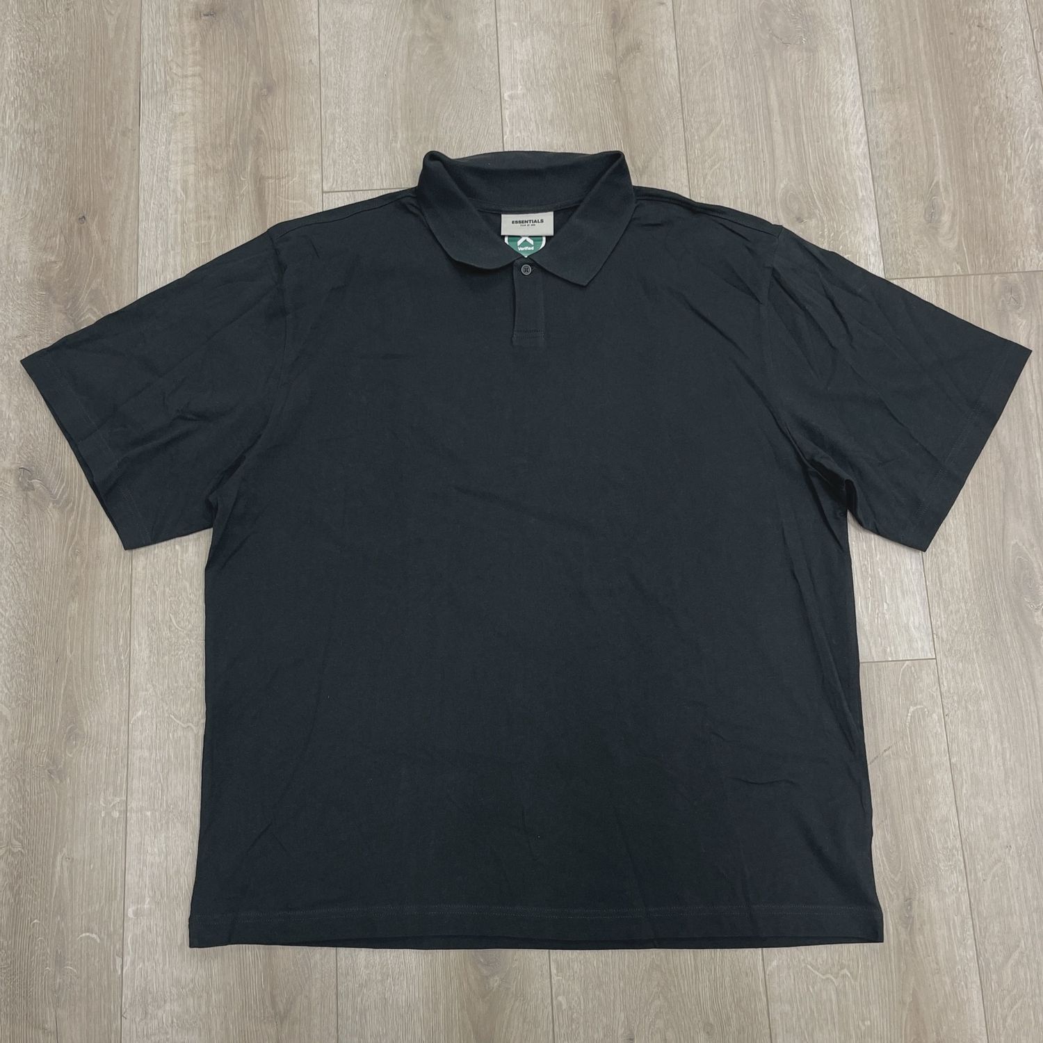 Essentials Polo Shirt Black • Pre-Owned [3135]