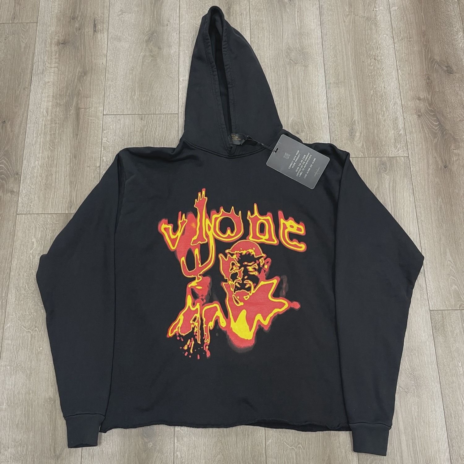 Vlone Devil Spit Hoodie Black • Brand New [1270]