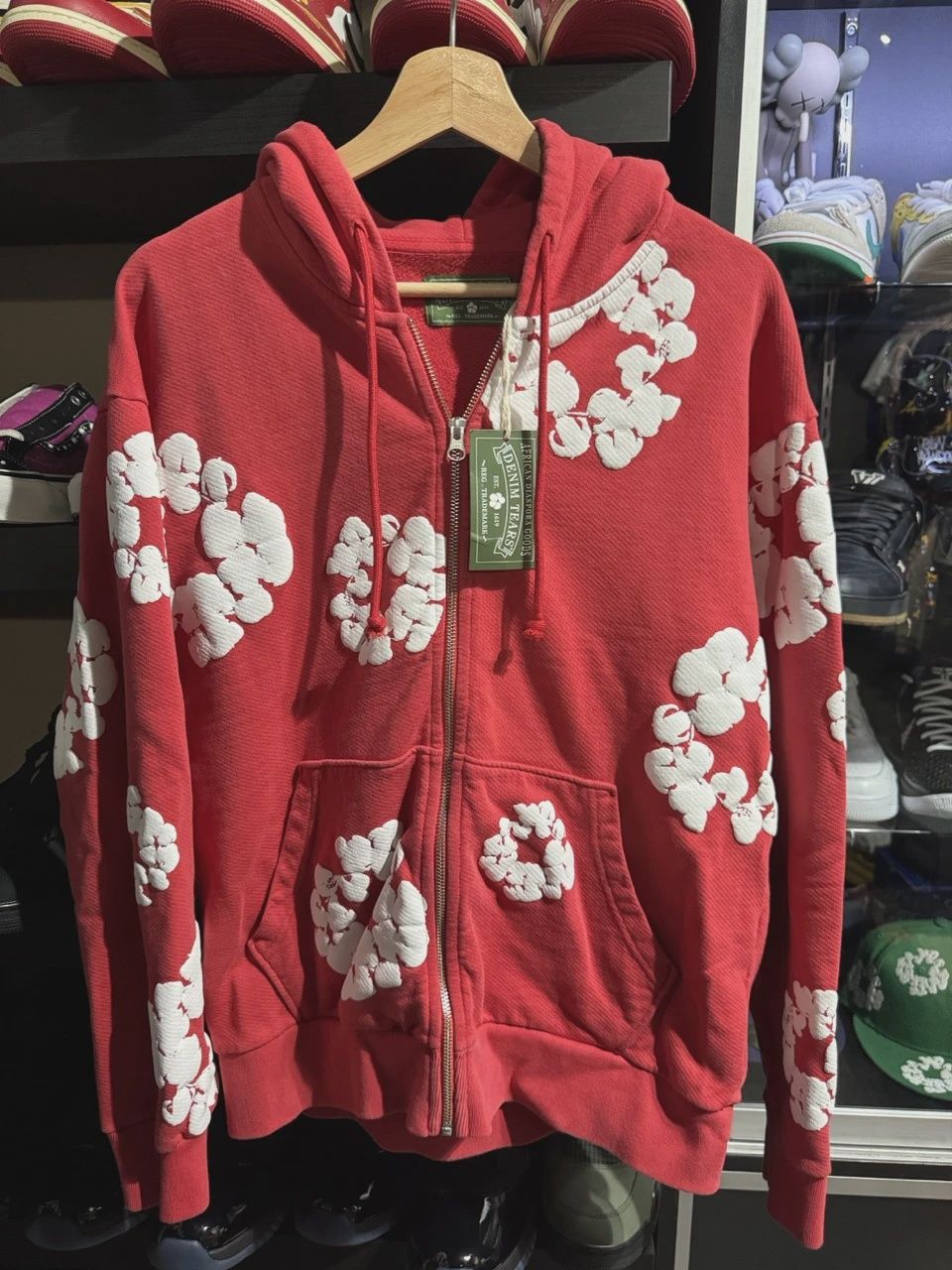 Denim Tears Zip Up Red • Brand New [7465]