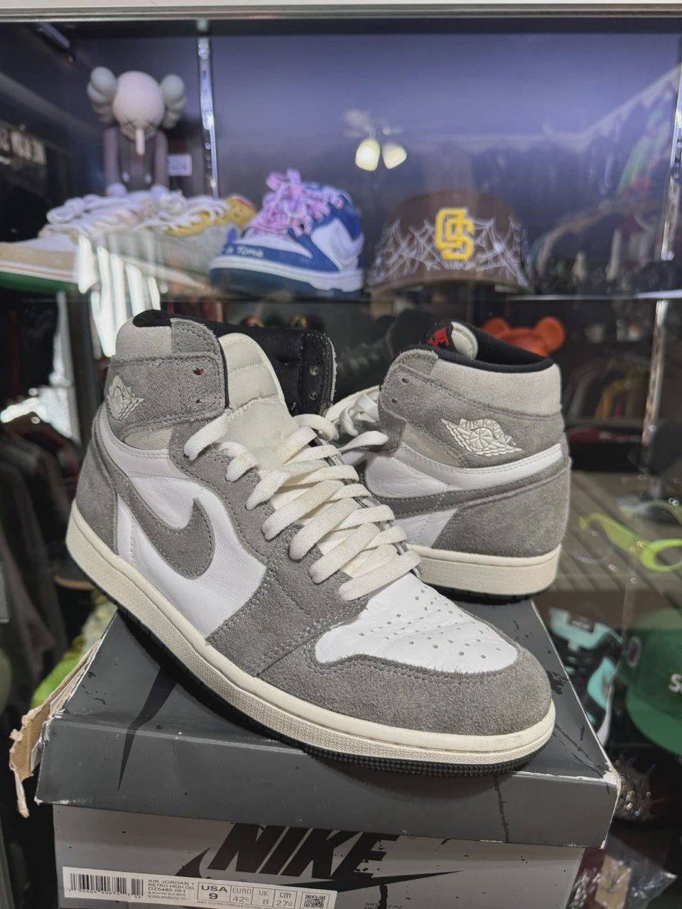 Air Jordan 1 Retro High Original Washed Black • Pre-Owned [4915]