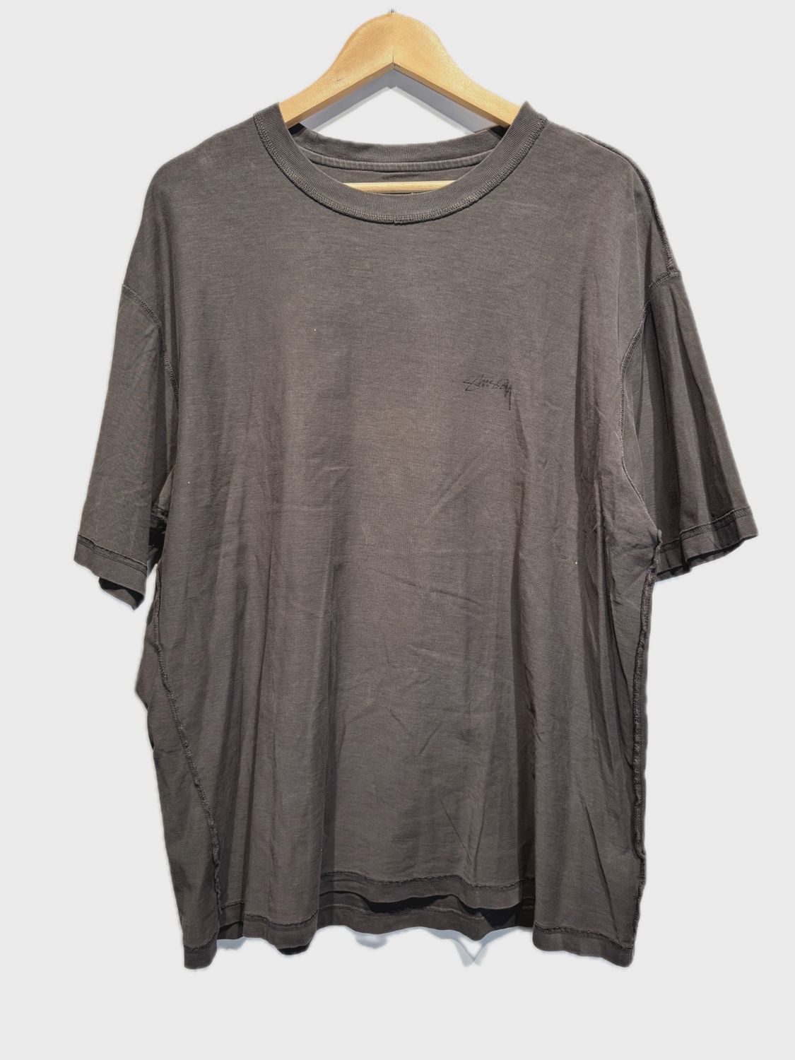 Stussy Lazy Tee Vintage Black size XL • Pre-Owned [3465]