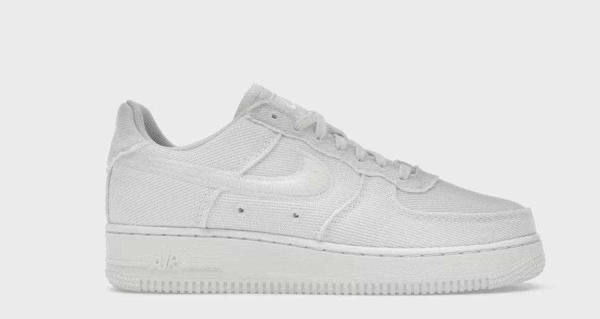 Nike Air Force 1 Low Canvas Summit White Light Orewood Brown • Brand New [8173]