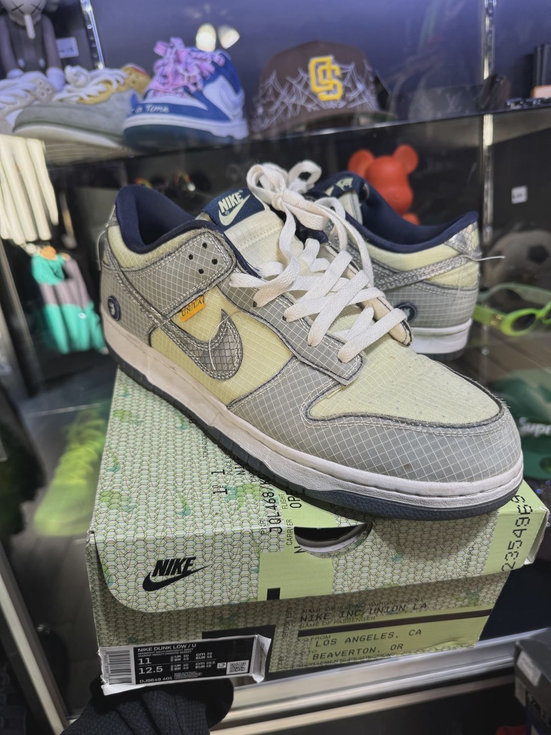Nike Dunk Low Union Passport Pack Pistachio • Pre-Owned [2103]