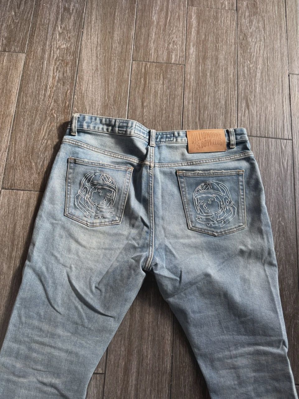 Evisu Relaxed Blue Denim Jeans 38x34 • Pre-Owned [2077]