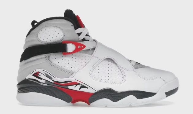 Jordan 8 Retro White True Red (2025) • Brand New [6533]