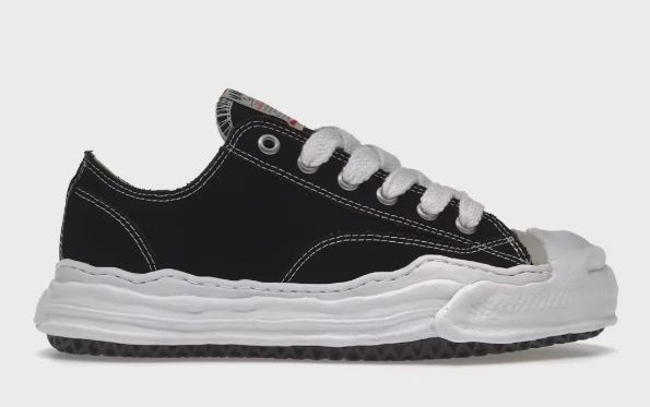 Maison Mihara Yasuhiro Hank OG Sole Canvas Low Black • Brand New [8824]